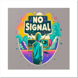 No signal again Posters and Art